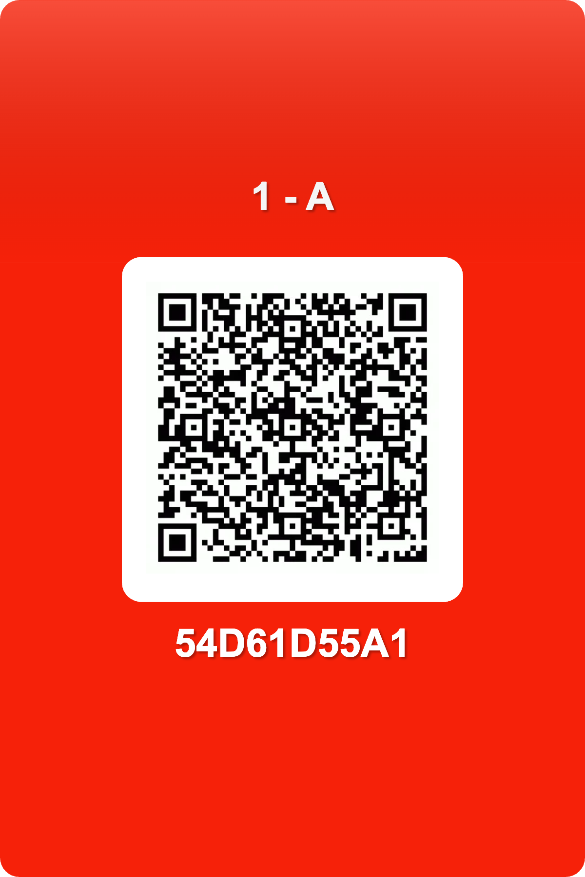 QR de Comida a domicilio